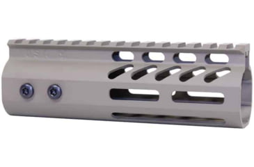 Image of Guntec USA 6in Ultra Lightweight Thin M-LOK Free Floating Handguard w/ Monolithic Top Rail, Flat Dark Earth, GT-6MLK-FDE