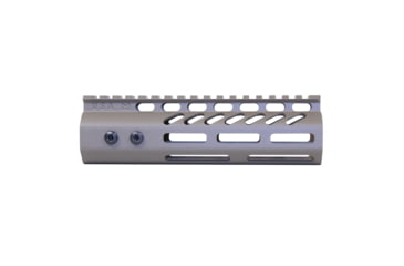 Image of Guntec USA 7 Ultra Lightweight Thin M-LOK System Free Floating Handguard With Monolithic Top Rail .308 Cal, Cerakote Flat Dark Earth, GT-7MLK-308-FDE