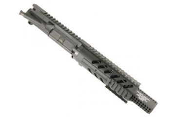 Image of GUNTEC USA 7in Free Floating Handguard w/Sectional Side/Bottom Rails,Black,1.93in dia GT1326-7