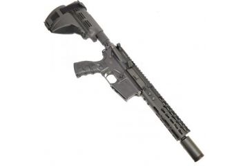 Image of GUNTEC USA 7in Ultra Lightweight Thin Key Mod Free Floating Handguard w/Monolithic Top Rail,Black GT-7JK, EDEMO1