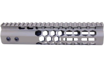 Image of Guntec USA 9in Air Lite Series Honeycomb M-LOK Free Floating Handguard w/ Monolithic Top Rail, Flat Dark Earth, GT-9HC-AL-MLK-FDE