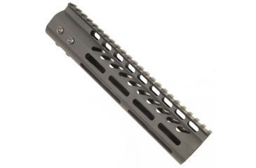 Image of GUNTEC USA 9in Ultra Lightweight Thin M-Lok System Free Floating Handguard w/Monolithic Top Rail,Black GT-9MLK