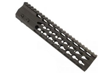 Image of GUNTEC USA 9in Ultra Slimline Octagonal 5 Sided Key Mod Free Floating Handguard w/Monolithic Top Rail,Black GT-9JKO