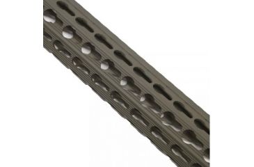 Image of GUNTEC USA 9in Ultra Slimline Octagonal 5 Sided Key Mod Free Floating Handguard w/Monolithic Top Rail,OD Green GT-9JKO-G