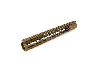 Image of Guntec USA Air Lite M-Lok Free Floating Handguard w/Monolithic Top Rail, .308 Cal, 15in, Flat Dark Earth, GT-15MLK-AL-308-FDE