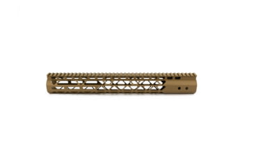 Image of Guntec USA Air Lite M-Lok Free Floating Handguard w/Monolithic Top Rail, .308 Cal, 15in, Flat Dark Earth, GT-15MLK-AL-308-FDE