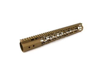 Image of Guntec USA Air Lite M-Lok Free Floating Handguard w/Monolithic Top Rail, .308 Cal, 15in, Flat Dark Earth, GT-15MLK-AL-308-FDE