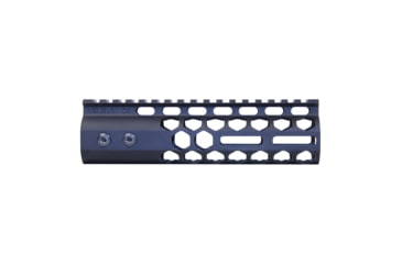 Image of Guntec USA Air Lite Series Honeycomb M-LOK Free Floating Handguard w/ Monolithic Top Rail, 7in, Anodized Black, GT-7HC-AL-MLK