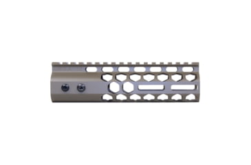 Image of Guntec USA Air Lite Series Honeycomb M-LOK Free Floating Handguard w/ Monolithic Top Rail, 7in, Cerakote Flat Dark Earth, GT-7HC-AL-MLK-FDE