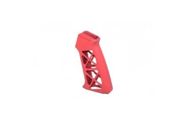 Image of GUNTEC USA AIRLITE SERIES GEN 2 SKELETONIZED ALUMINUM PISTOL GRIP (RED), RED AIRLITE-PG-G2-RED