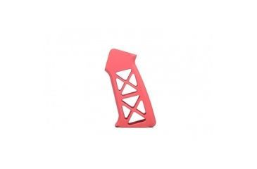Image of GUNTEC USA AIRLITE SERIES GEN 2 SKELETONIZED ALUMINUM PISTOL GRIP (RED), RED AIRLITE-PG-G2-RED