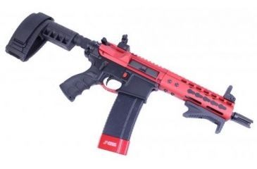 Image of GUNTEC USA Angled Aluminum Grip For Keymod System ANGLEGRIP-K