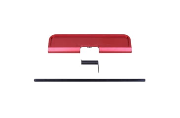 Image of Guntec USA AR-10 / LR-308 Gen 3 Ejection Port Dust Cover Assembly, Anodized Red, 308GATE-G3-RED