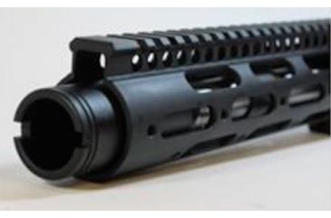 Image of GUNTEC USA AR-10 Slim Line/Micro Cone Flash Can,308 /300 Aac Blackout,Black CONE-FH-S-308