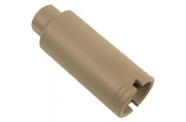 Image of GUNTEC USA AR-10 Slim Line/Micro Cone Flash Can,308 cal,Cerakote Flat Dark Earth CONE-FH-S-308-E