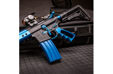 Image of Guntec USA AR-15 5.56mm 30 Round Rifle Magazine w/Anti-Tilt Follower, Anodized Blue, MAG30-BLUE-30RD
