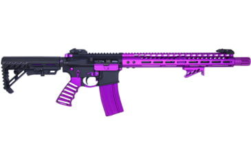 Image of Guntec USA AR-15 5.56mm 30 Round Rifle Magazine w/Anti-Tilt Follower, Anodized Purple, MAG30-PURPLE-30RD