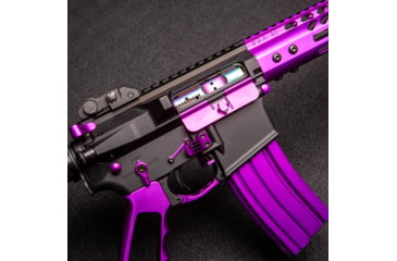 Image of Guntec USA AR-15 5.56mm 30 Round Rifle Magazine w/Anti-Tilt Follower, Anodized Purple, MAG30-PURPLE-30RD