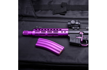 Image of Guntec USA AR-15 5.56mm 30 Round Rifle Magazine w/Anti-Tilt Follower, Anodized Purple, MAG30-PURPLE-30RD