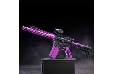 Image of Guntec USA AR-15 5.56mm 30 Round Rifle Magazine w/Anti-Tilt Follower, Anodized Purple, MAG30-PURPLE-30RD