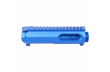 Image of Guntec USA AR-15 9mm Dedicated Stripped Billet Upper Receiver, Blue, GT-UPPER-9-BLUE