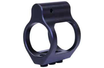 Image of Guntec USA AR-15 Airlite Series Skeletonized Steel Low Profile Gas Block, Black Nitride, GT750SS-AL-N