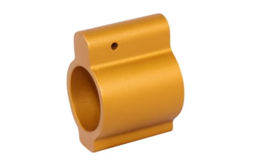 Image of Guntec USA AR-15 Aluminum Low Profile .750 Gas Block, Anodized Orange, GT750L-ORANGE