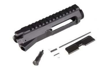 Image of GUNTEC USA AR-15 Billet Upper Receiver w/Forward Assist Ejection Door Assembly GT-UPPER-2