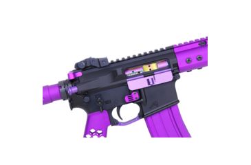 Image of Guntec USA AR-15 Bolt Carrier Group BCG Mil-Spec BCG, Rainbow PVD Coated, GT-BCG-M-RPVD