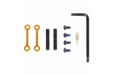 Image of Guntec USA AR-15 Complete Anti-Rotation Trigger/Hammer Pin Set, Anodized Orange, GT-ARP-ORANGE