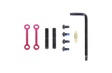 Image of Guntec USA AR-15 Complete Anti-Rotation Trigger/Hammer Pin Set, Anodized Rose, GT-ARP-ROSE