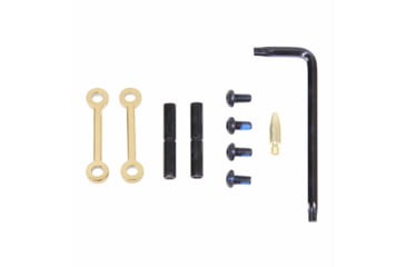 Image of Guntec USA AR-15 Complete Anti-Rotation Trigger/Hammer Pin Set, Gold Plated, GT-ARP-GLD