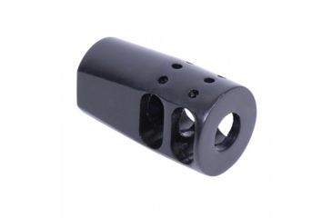Image of Guntec USA AR-15 CQB Micro Steel Compensator, 1/2x28 TPI, .223 Cal, Black Nitride, CQB-COMP