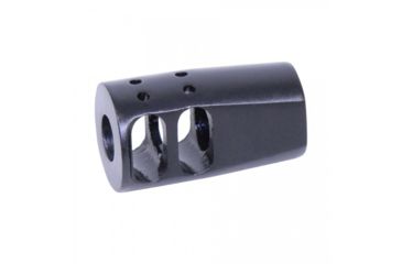 Image of Guntec USA AR-15 CQB Micro Steel Compensator, 1/2x28 TPI, .223 Cal, Black Nitride, CQB-COMP