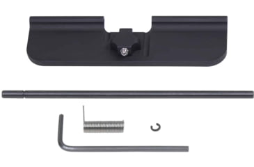 Image of Guntec USA AR-15 Ejection Port Dust Cover Assembly, Gen 3, Anodized Black, 223GATE-G3-BLACK