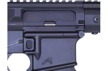 Image of Guntec USA AR-15 Ejection Port Dust Cover Assembly, Gen 3, Anodized Black, 223GATE-G3-BLACK