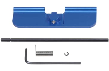 Image of Guntec USA AR-15 Ejection Port Dust Cover Assembly, Gen 3, Anodized Blue, 223GATE-G3-BLUE