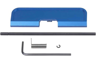 Image of Guntec USA AR-15 Ejection Port Dust Cover Assembly, Gen 3, Anodized Blue, 223GATE-G3-BLUE
