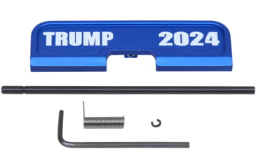 Image of Guntec USA AR-15 Ejection Port Dust Cover Assembly, Gen 3, Anodized Blue, 223GATE-G3-TRUMP-G2-BLUE