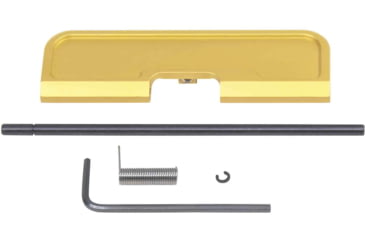 Image of Guntec USA AR-15 Ejection Port Dust Cover Assembly, Gen 3, Anodized Gold, 223GATE-G3-GOLD