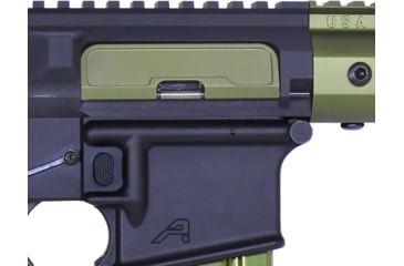 Image of Guntec USA AR-15 Ejection Port Dust Cover Assembly, Gen 3, Anodized Green, 223GATE-G3-GREEN