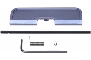 Image of Guntec USA AR-15 Ejection Port Dust Cover Assembly, Gen 3, Anodized Grey, 223GATE-G3-GREY