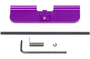 Image of Guntec USA AR-15 Ejection Port Dust Cover Assembly, Gen 3, Anodized Purple, 223GATE-G3-PURPLE
