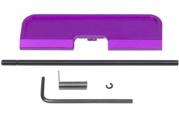 Image of Guntec USA AR-15 Ejection Port Dust Cover Assembly, Gen 3, Anodized Purple, 223GATE-G3-PURPLE