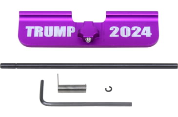 Image of Guntec USA AR-15 Ejection Port Dust Cover Assembly, Gen 3, Anodized Purple, 223GATE-G3-TRUMP-G2-PURPLE