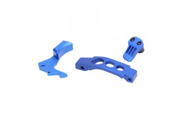 Image of Guntec USA AR-15 Enhanced Accessory Kit, Anodized Blue, GT-EAK-BLUE