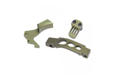 Image of Guntec USA AR-15 Enhanced Accessory Kit, Anodized Green, GT-EAK-GREEN