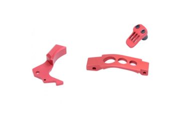 Image of Guntec USA AR-15 Enhanced Accessory Kit, Anodized Red, GT-EAK-RED