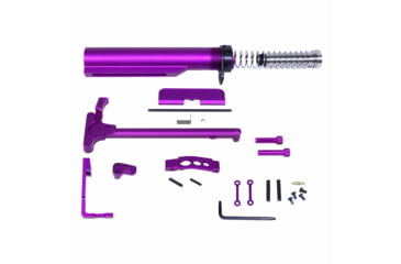 Image of Guntec USA AR-15 Essentials Kit, Anodized Purple, EKIT-PURPLE
