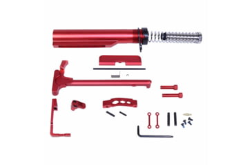 Image of Guntec USA AR-15 Essentials Kit, Anodized Red, EKIT-RED